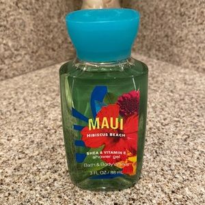 Retired Maui Hibiscus Beach travel size shower gel